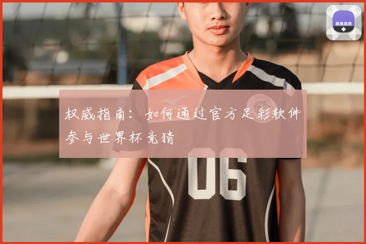 权威指南：如何通过官方足彩软件参与世界杯竞猜