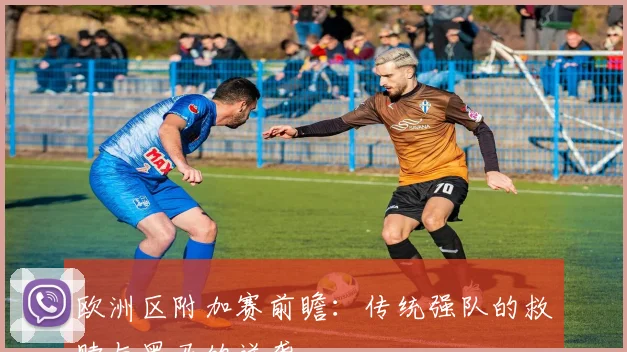 欧洲区附加赛前瞻：传统强队的救赎与黑马的逆袭